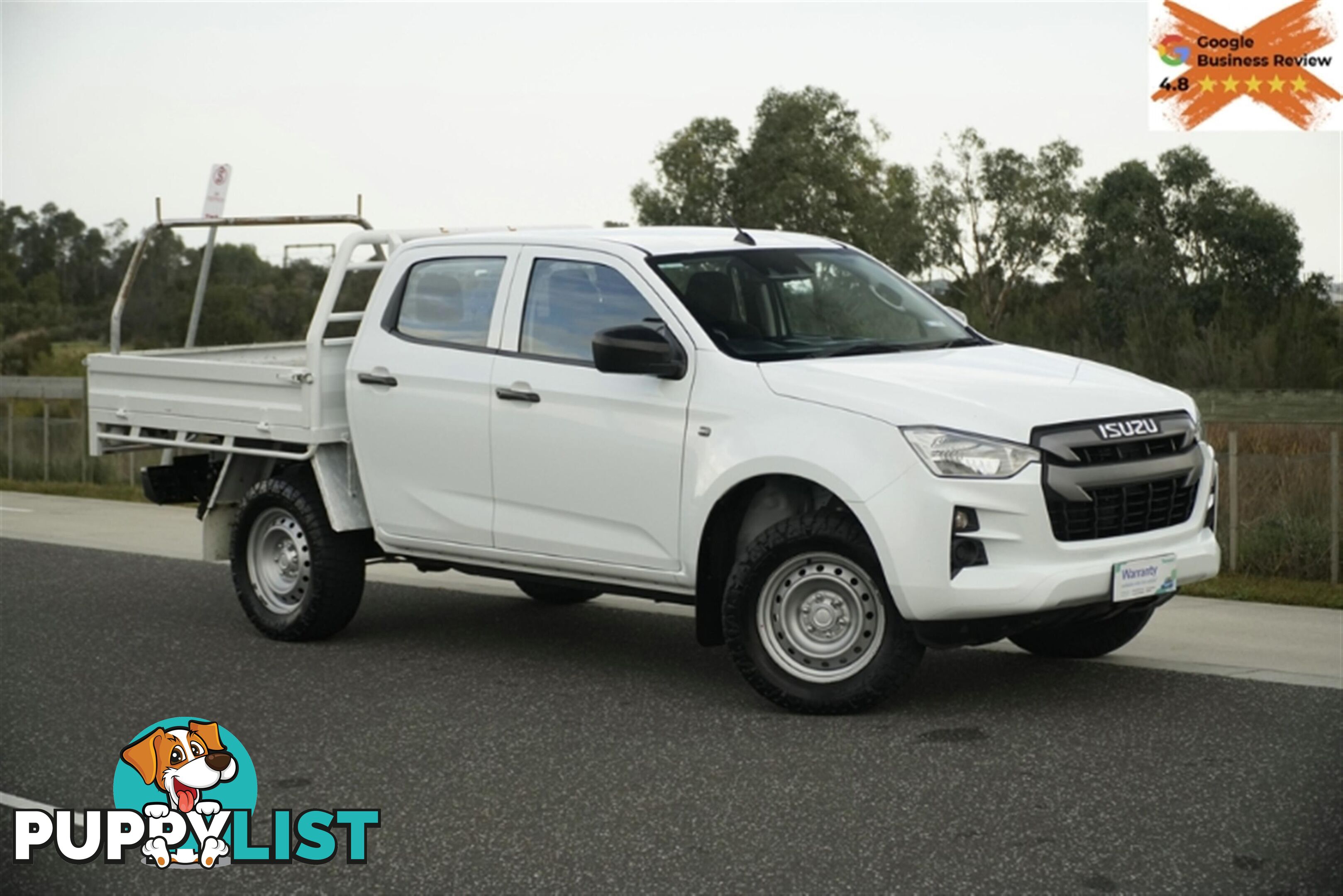 2021 ISUZU D-MAX SX DUAL CAB RG MY22 CAB CHASSIS