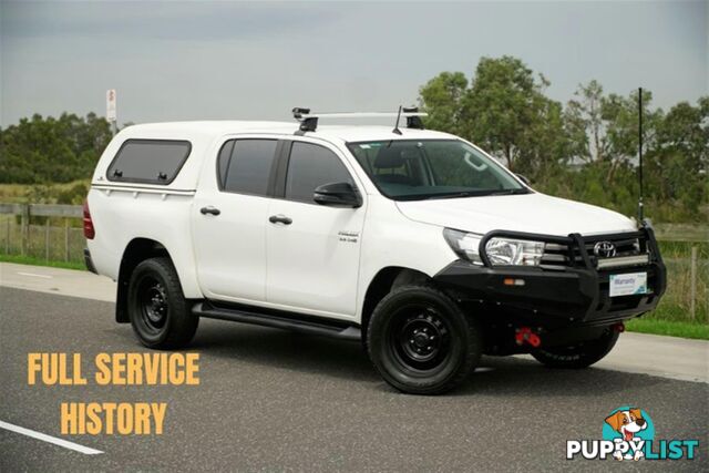 2018 TOYOTA HILUX SR DUAL CAB GUN126R UTILITY