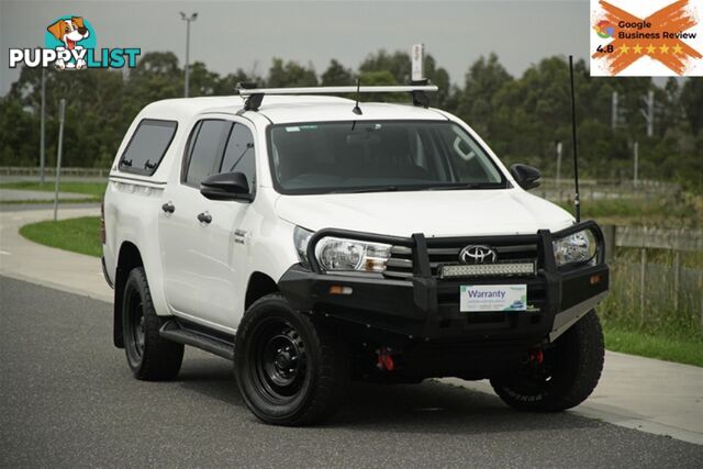 2018 TOYOTA HILUX SR DUAL CAB GUN126R UTILITY