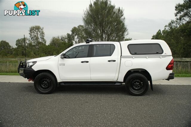 2018 TOYOTA HILUX SR DUAL CAB GUN126R UTILITY