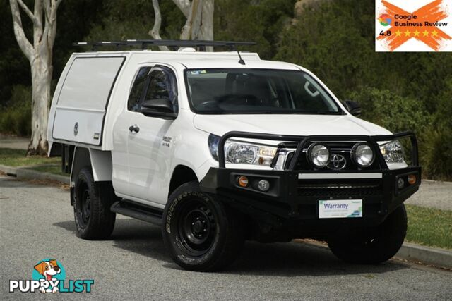 2019 TOYOTA HILUX SR EXTENDED CAB GUN126R CAB CHASSIS