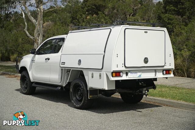 2019 TOYOTA HILUX SR EXTENDED CAB GUN126R CAB CHASSIS