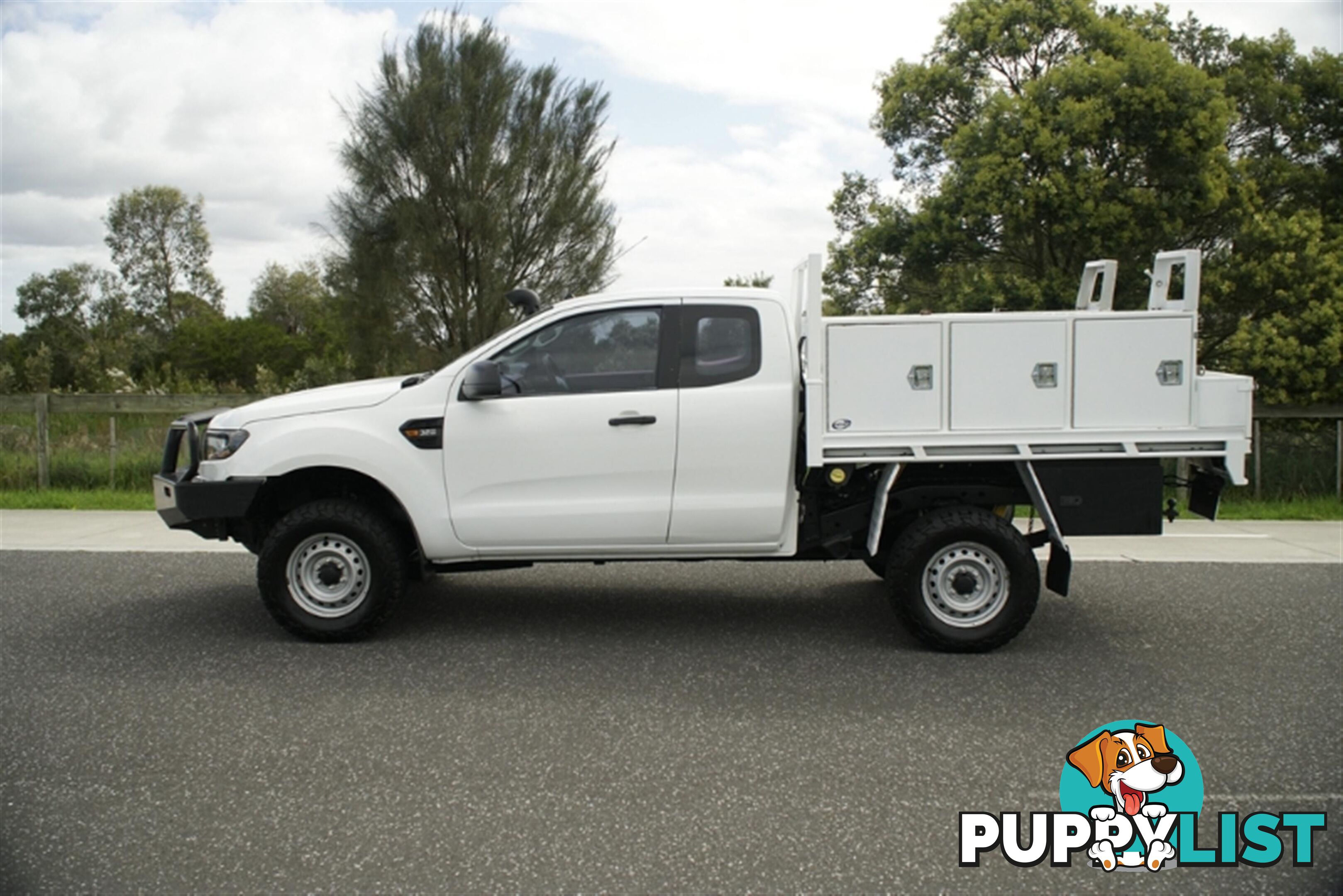 2016 FORD RANGER XL EXTENDED CAB PX MKII CAB CHASSIS