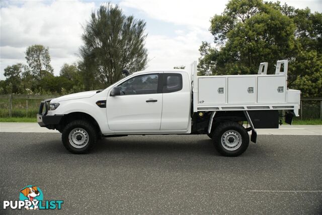 2016 FORD RANGER XL EXTENDED CAB PX MKII CAB CHASSIS