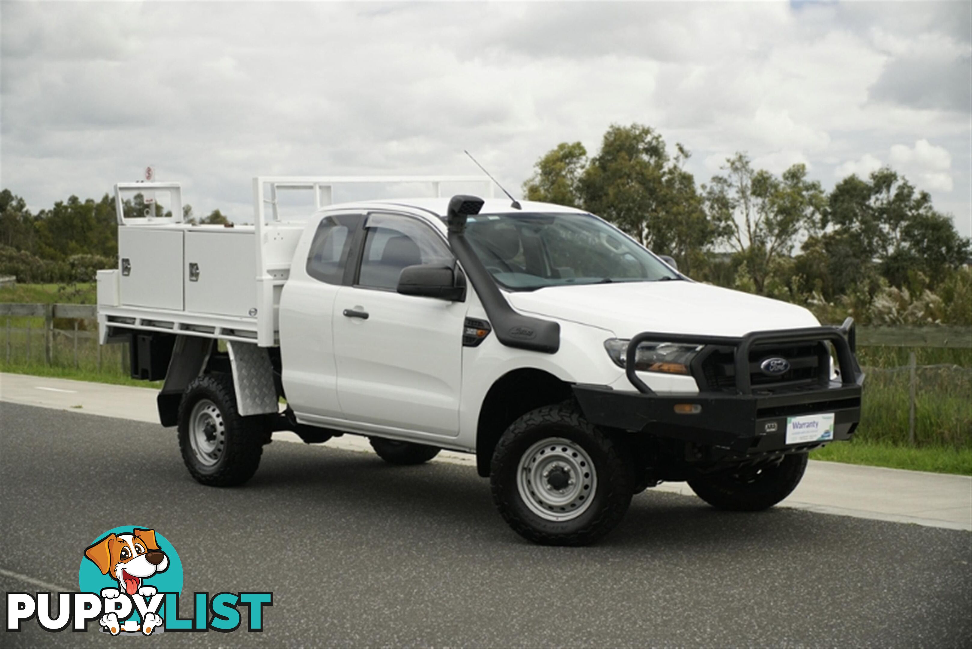 2016 FORD RANGER XL EXTENDED CAB PX MKII CAB CHASSIS