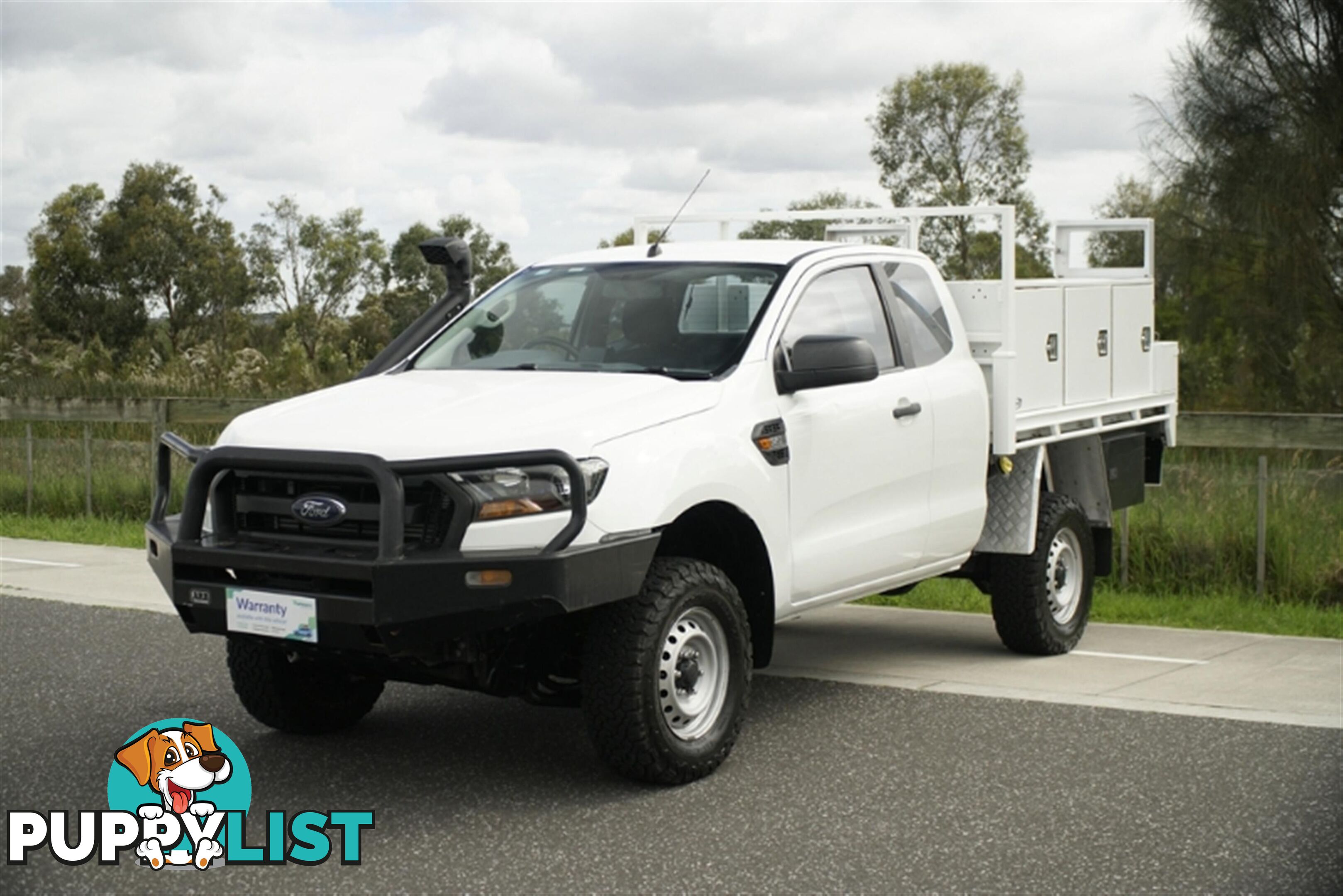 2016 FORD RANGER XL EXTENDED CAB PX MKII CAB CHASSIS