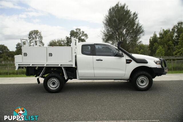 2016 FORD RANGER XL EXTENDED CAB PX MKII CAB CHASSIS