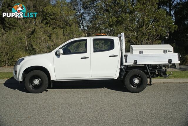 2015 ISUZU D-MAX SX DUAL CAB MY15 CAB CHASSIS