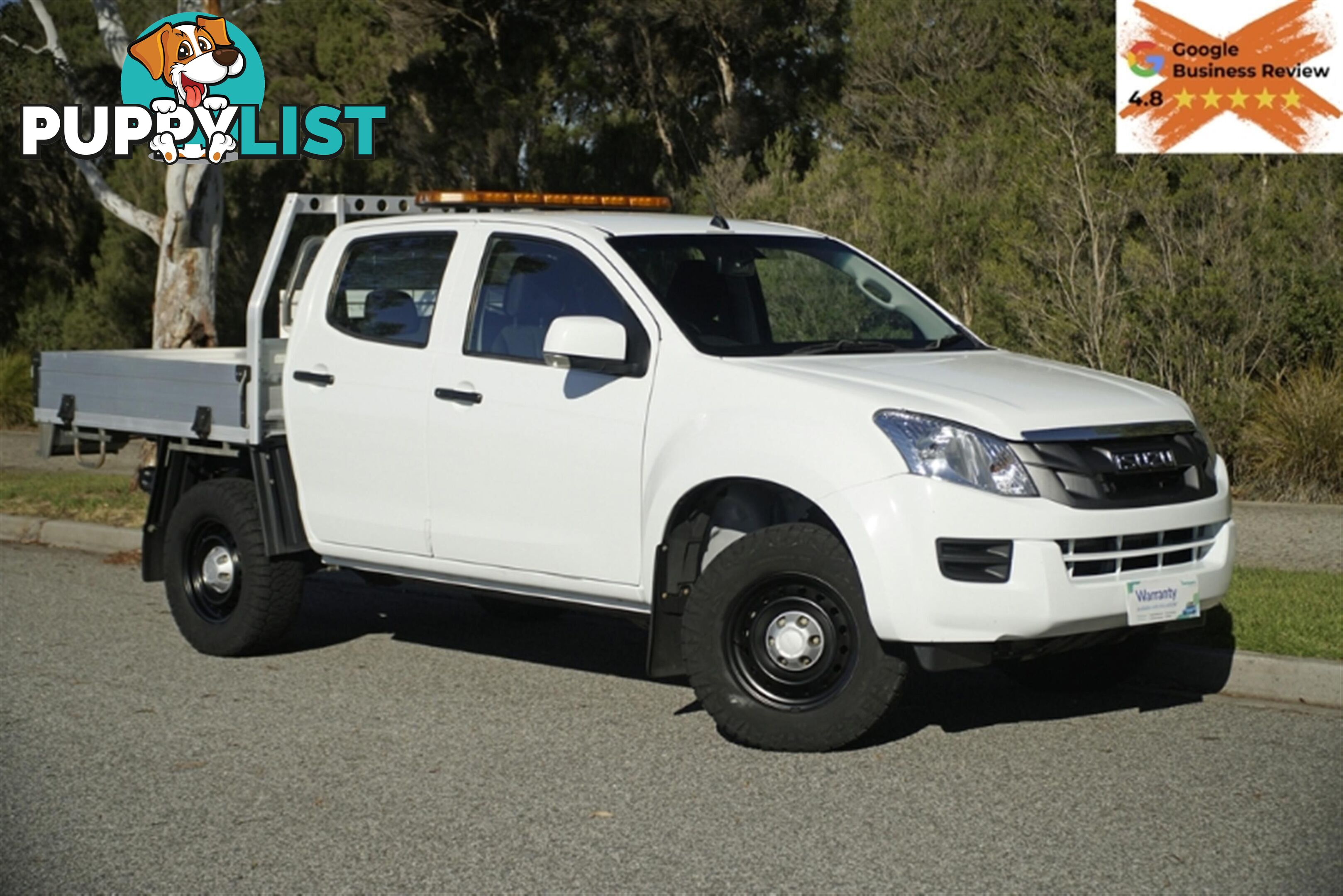 2015 ISUZU D-MAX SX DUAL CAB MY15 CAB CHASSIS