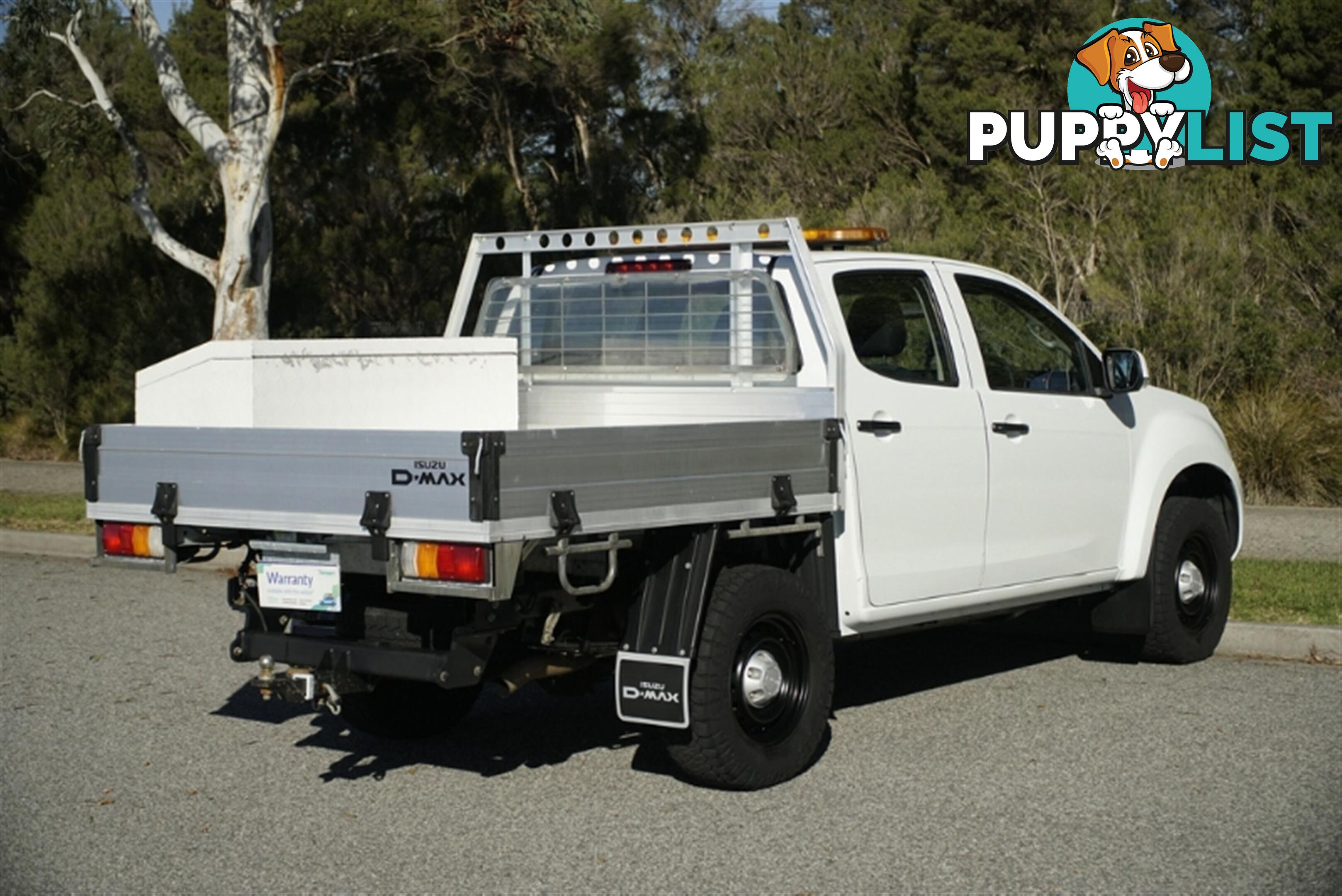 2015 ISUZU D-MAX SX DUAL CAB MY15 CAB CHASSIS