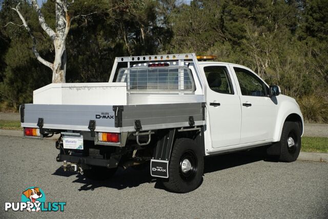 2015 ISUZU D-MAX SX DUAL CAB MY15 CAB CHASSIS
