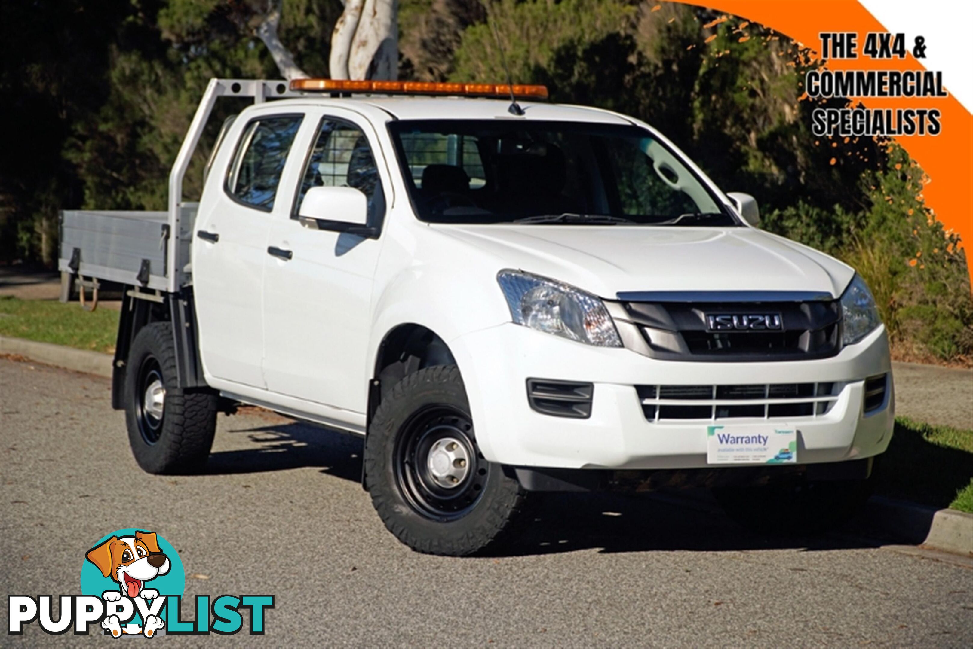 2015 ISUZU D-MAX SX DUAL CAB MY15 CAB CHASSIS