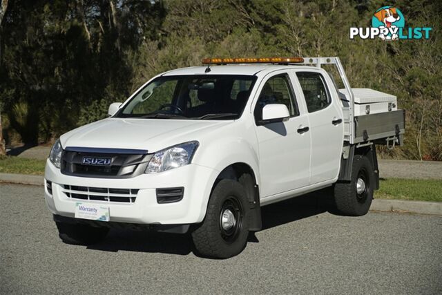 2015 ISUZU D-MAX SX DUAL CAB MY15 CAB CHASSIS