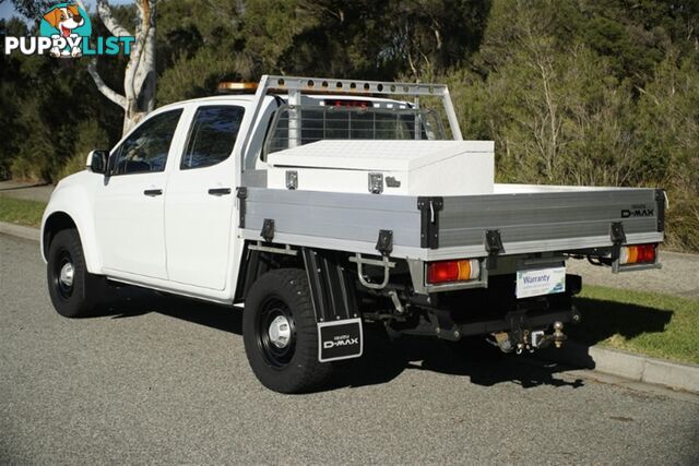 2015 ISUZU D-MAX SX DUAL CAB MY15 CAB CHASSIS