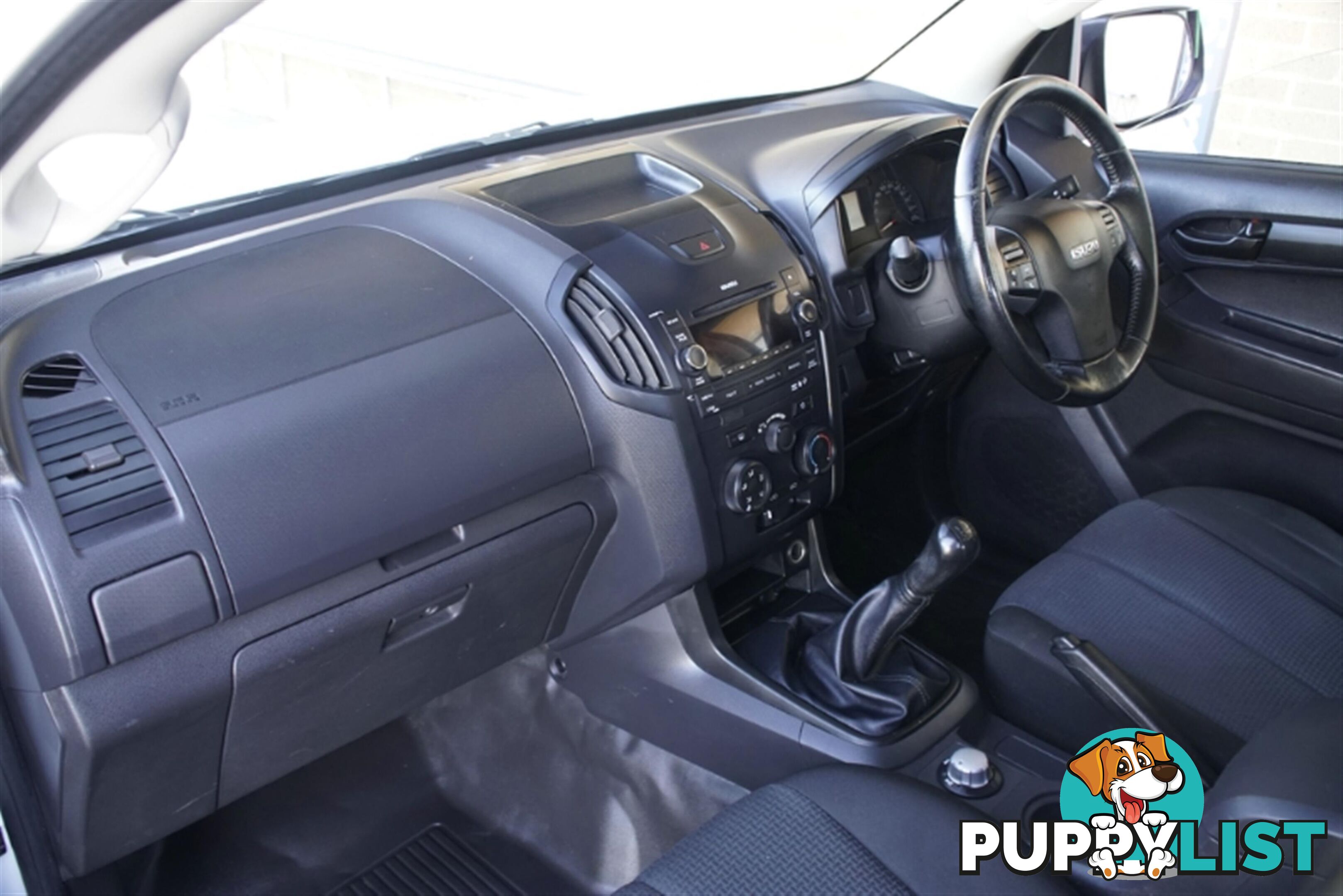 2015 ISUZU D-MAX SX DUAL CAB MY15 CAB CHASSIS