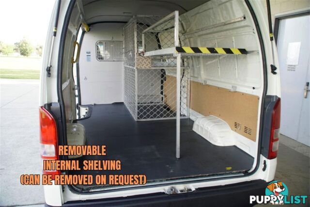 2017 TOYOTA HIACE HIGH ROOF EXTRA LONG KDH221R VAN