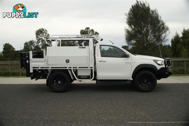 2017 TOYOTA HILUX SR SINGLE CAB GUN126R CAB CHASSIS