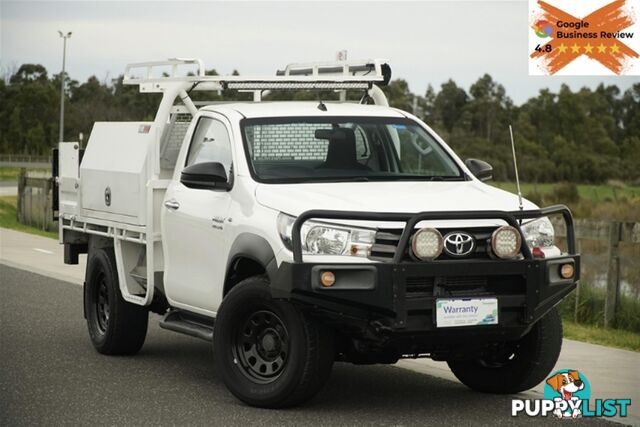 2017 TOYOTA HILUX SR SINGLE CAB GUN126R CAB CHASSIS