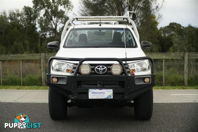 2017 TOYOTA HILUX SR SINGLE CAB GUN126R CAB CHASSIS