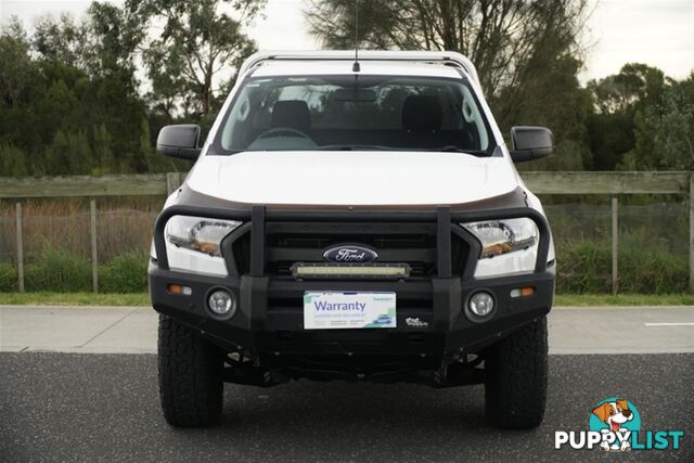 2016 FORD RANGER XL EXTENDED CAB PX MKII CAB CHASSIS