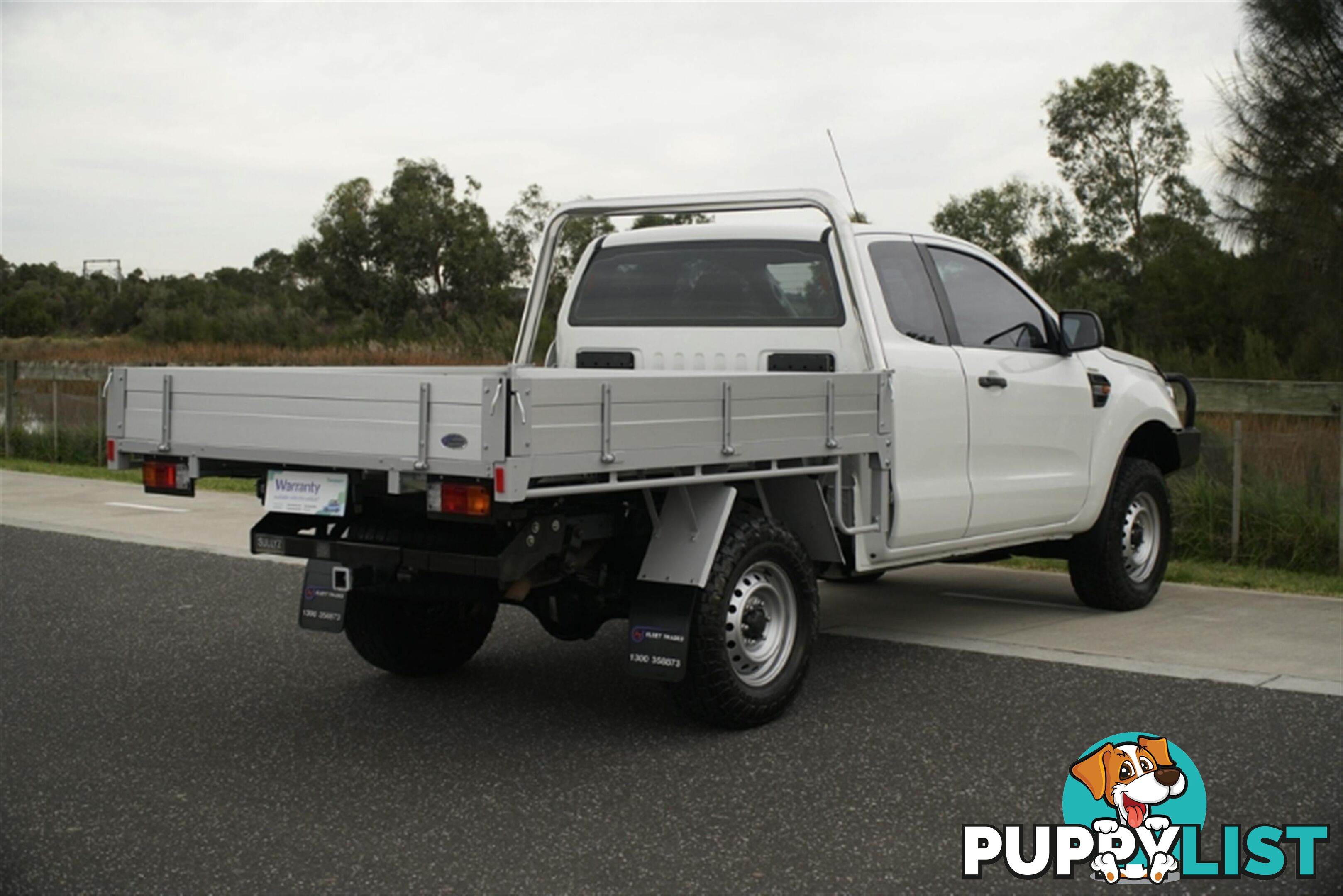 2016 FORD RANGER XL EXTENDED CAB PX MKII CAB CHASSIS