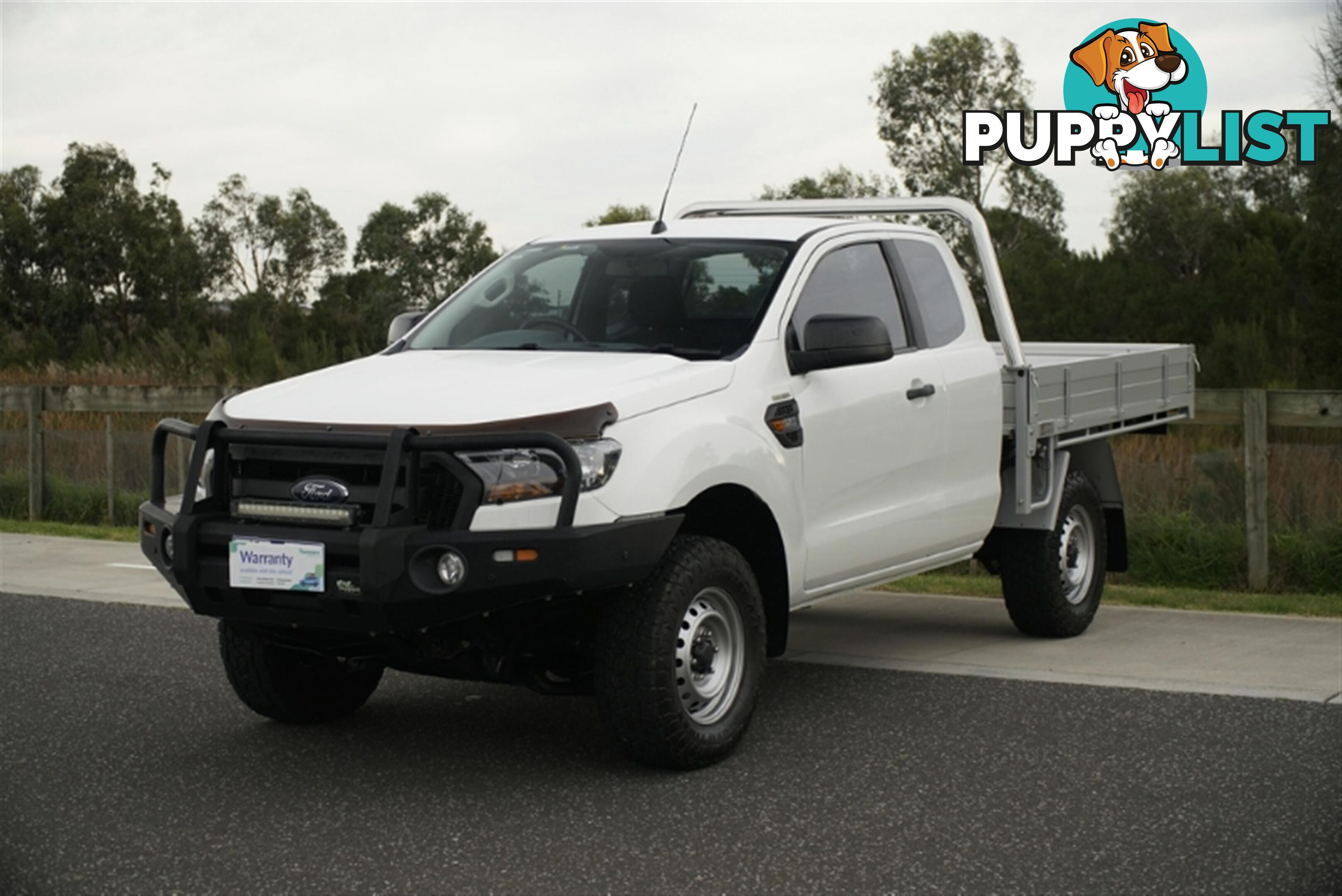 2016 FORD RANGER XL EXTENDED CAB PX MKII CAB CHASSIS