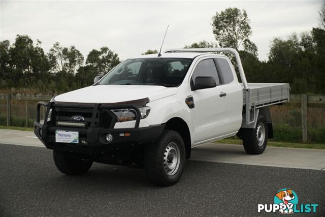 2016 FORD RANGER XL EXTENDED CAB PX MKII CAB CHASSIS