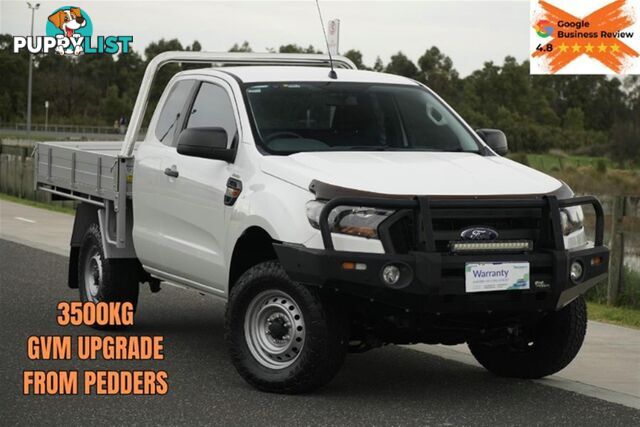 2016 FORD RANGER XL EXTENDED CAB PX MKII CAB CHASSIS