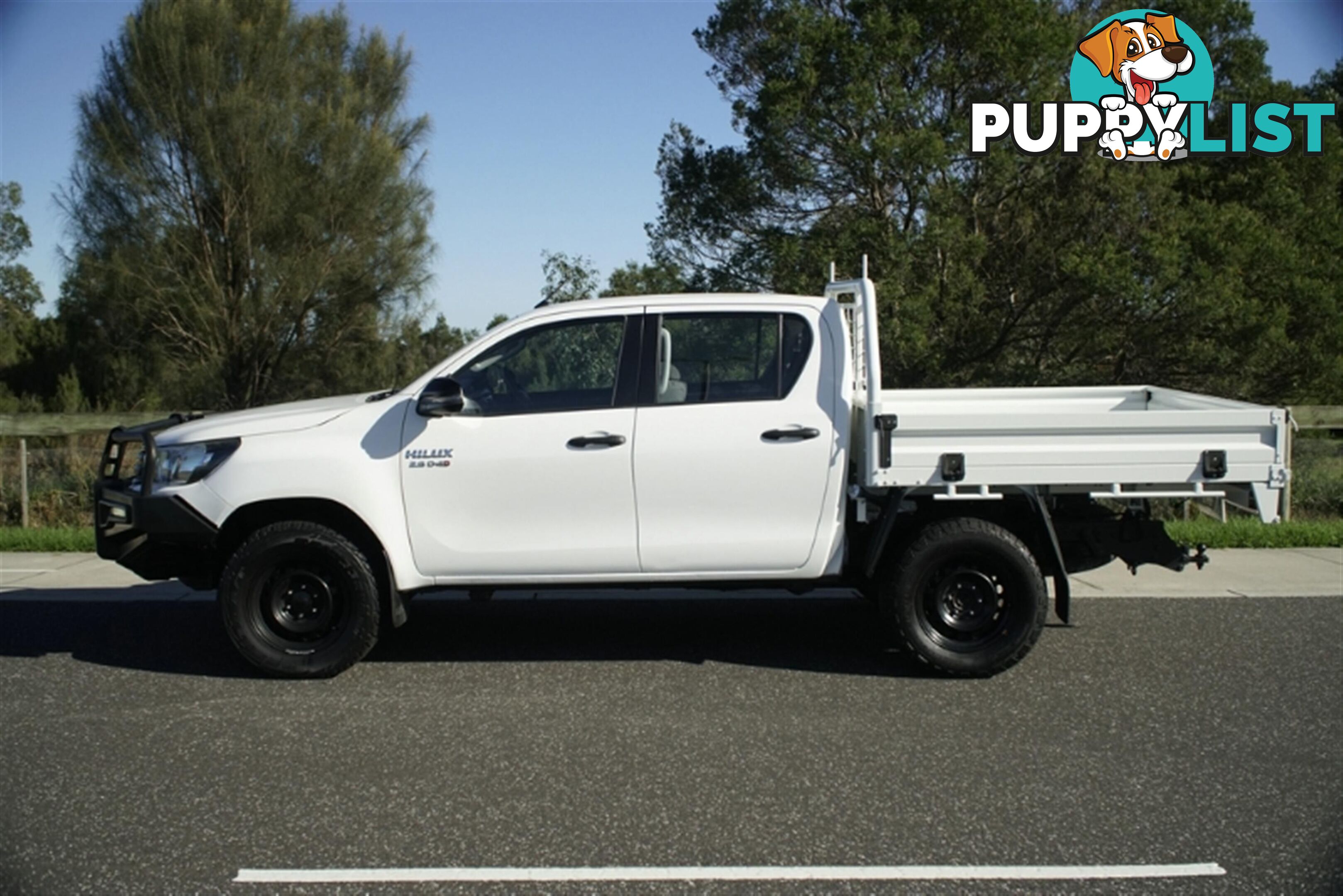 2018 TOYOTA HILUX SR DUAL CAB GUN126R CAB CHASSIS