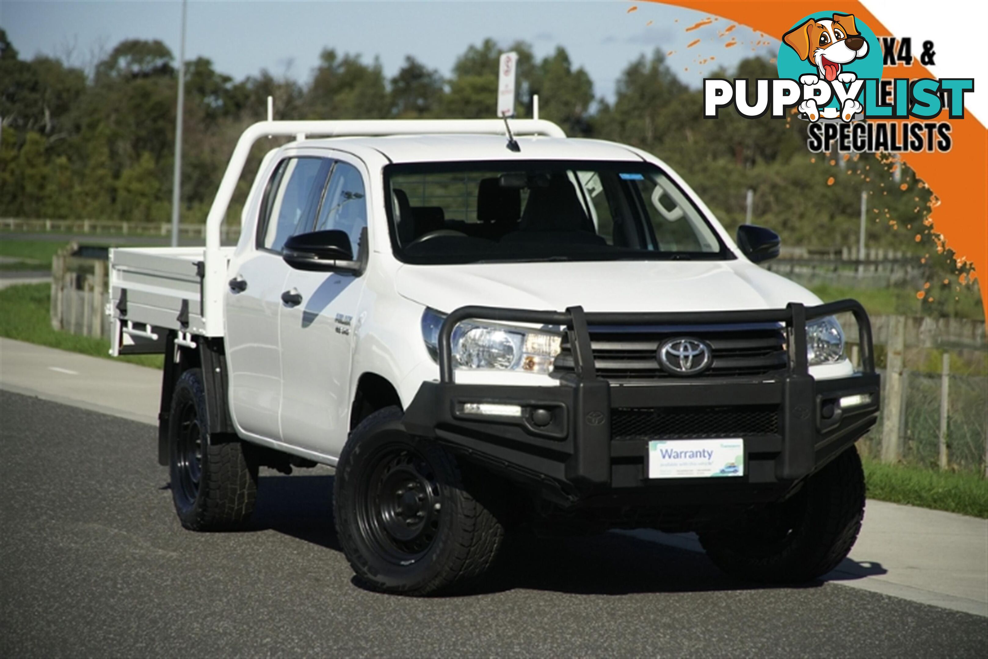 2018 TOYOTA HILUX SR DUAL CAB GUN126R CAB CHASSIS