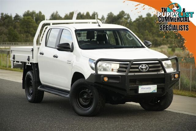 2018 TOYOTA HILUX SR DUAL CAB GUN126R CAB CHASSIS