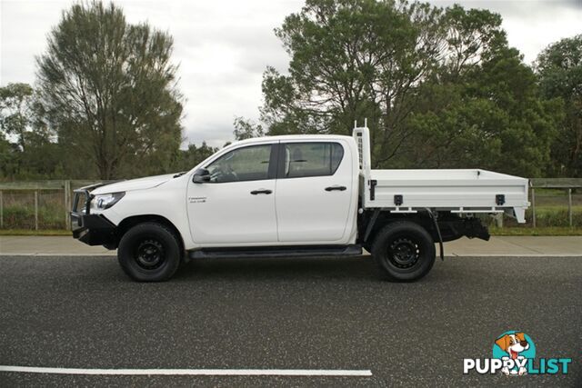 2018 TOYOTA HILUX SR DUAL CAB GUN126R CAB CHASSIS