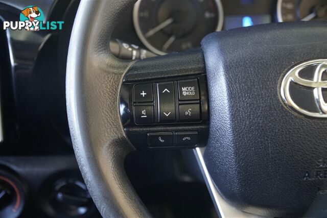 2018 TOYOTA HILUX SR DUAL CAB GUN126R CAB CHASSIS