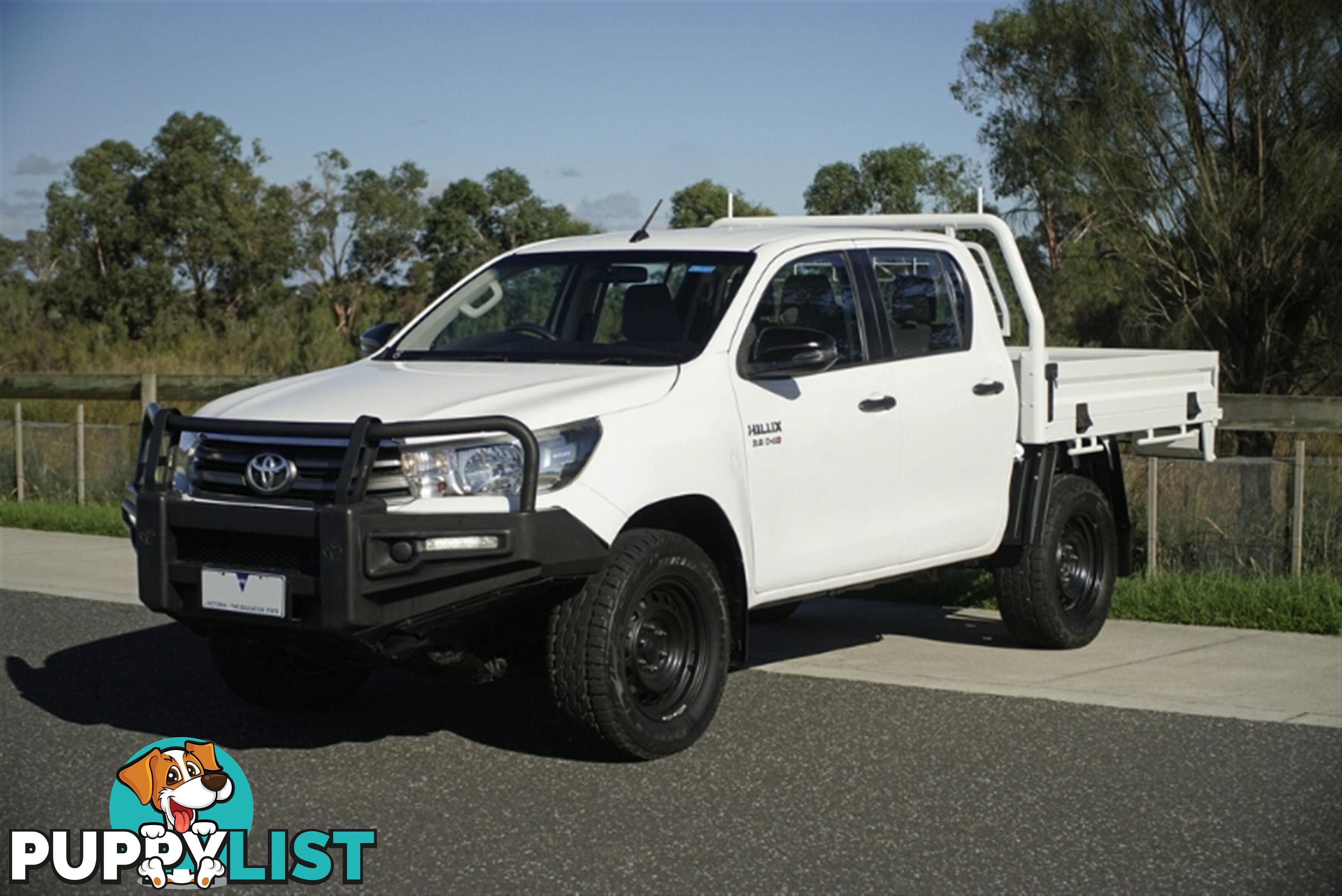 2018 TOYOTA HILUX SR DUAL CAB GUN126R CAB CHASSIS
