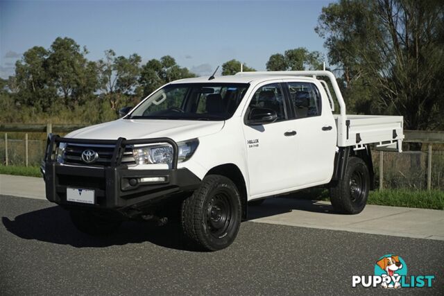 2018 TOYOTA HILUX SR DUAL CAB GUN126R CAB CHASSIS