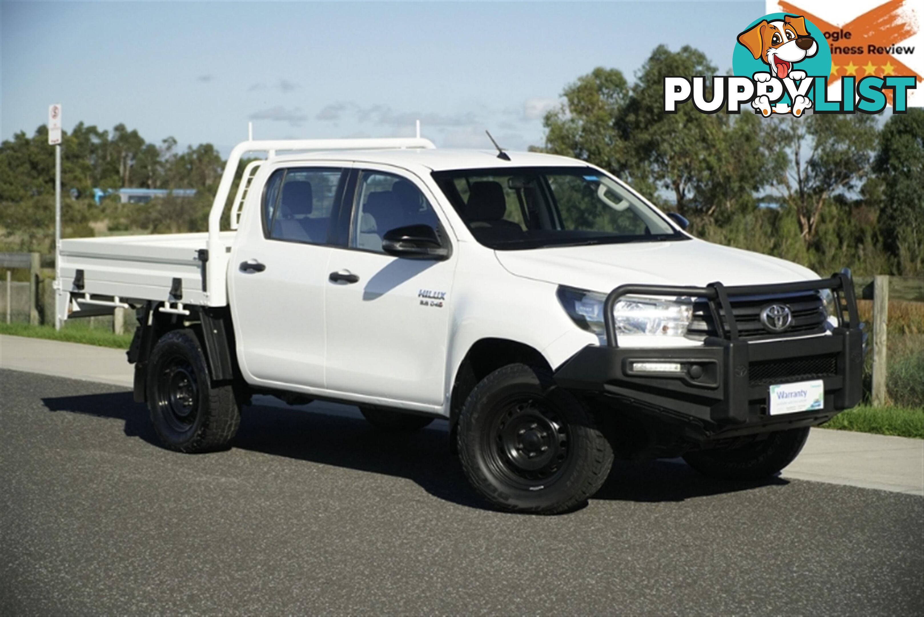 2018 TOYOTA HILUX SR DUAL CAB GUN126R CAB CHASSIS