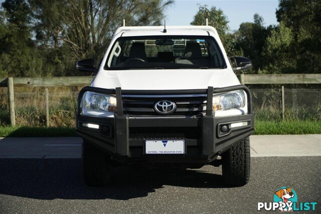 2018 TOYOTA HILUX SR DUAL CAB GUN126R CAB CHASSIS