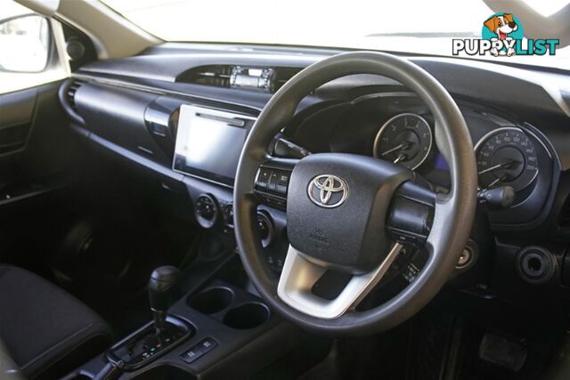 2018 TOYOTA HILUX SR DUAL CAB GUN126R CAB CHASSIS