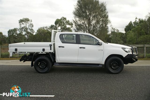 2018 TOYOTA HILUX SR DUAL CAB GUN126R CAB CHASSIS