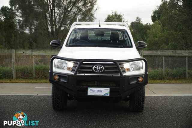 2018 TOYOTA HILUX SR DUAL CAB GUN126R CAB CHASSIS