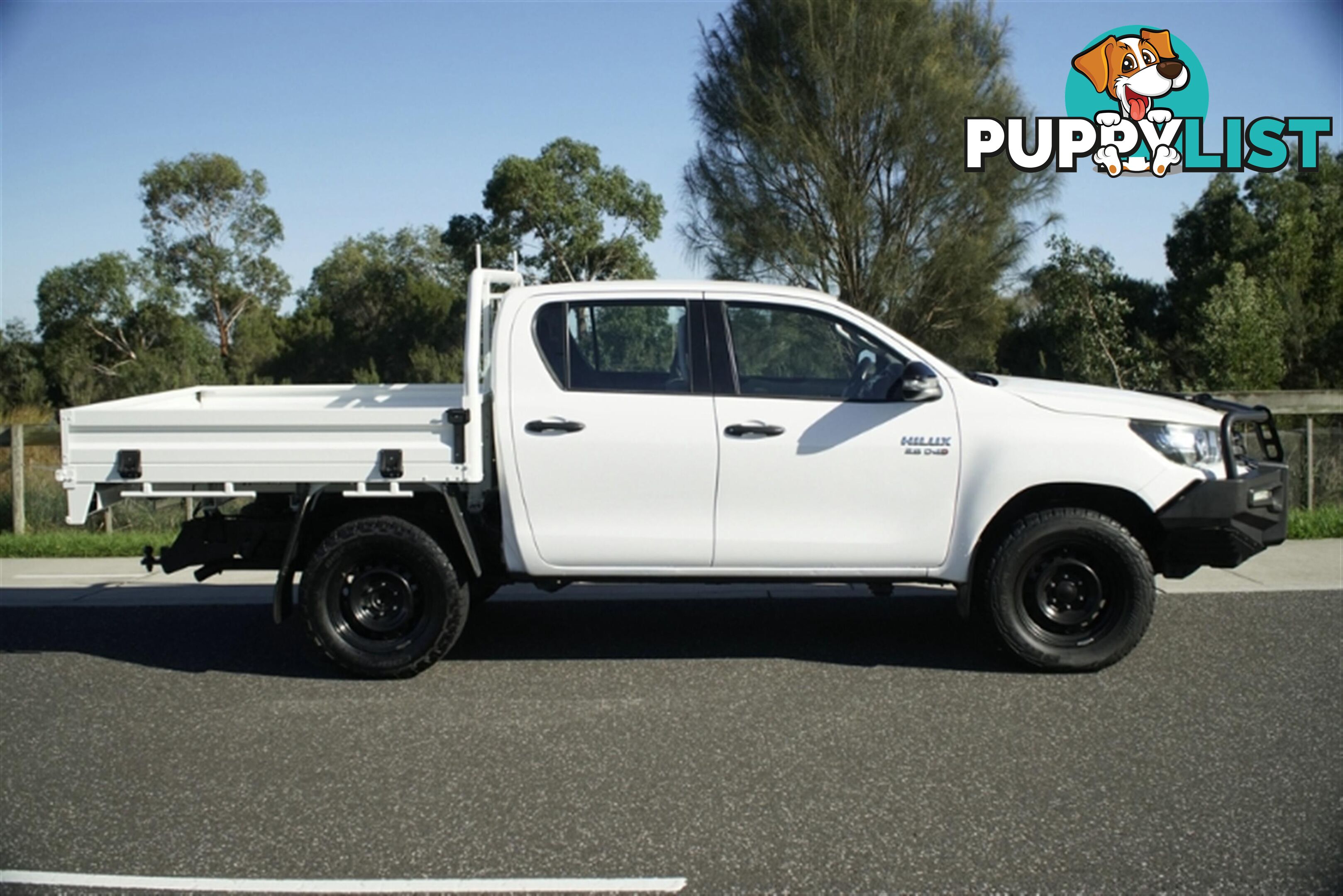 2018 TOYOTA HILUX SR DUAL CAB GUN126R CAB CHASSIS