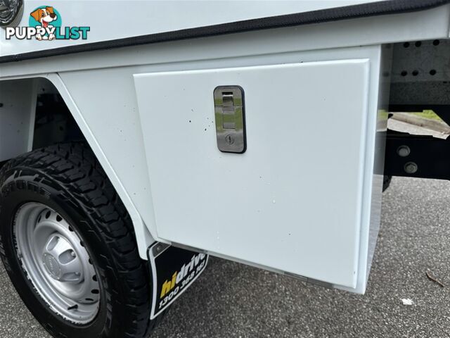 2018 ISUZU D-MAX SX EXTENDED CAB MY17 CAB CHASSIS