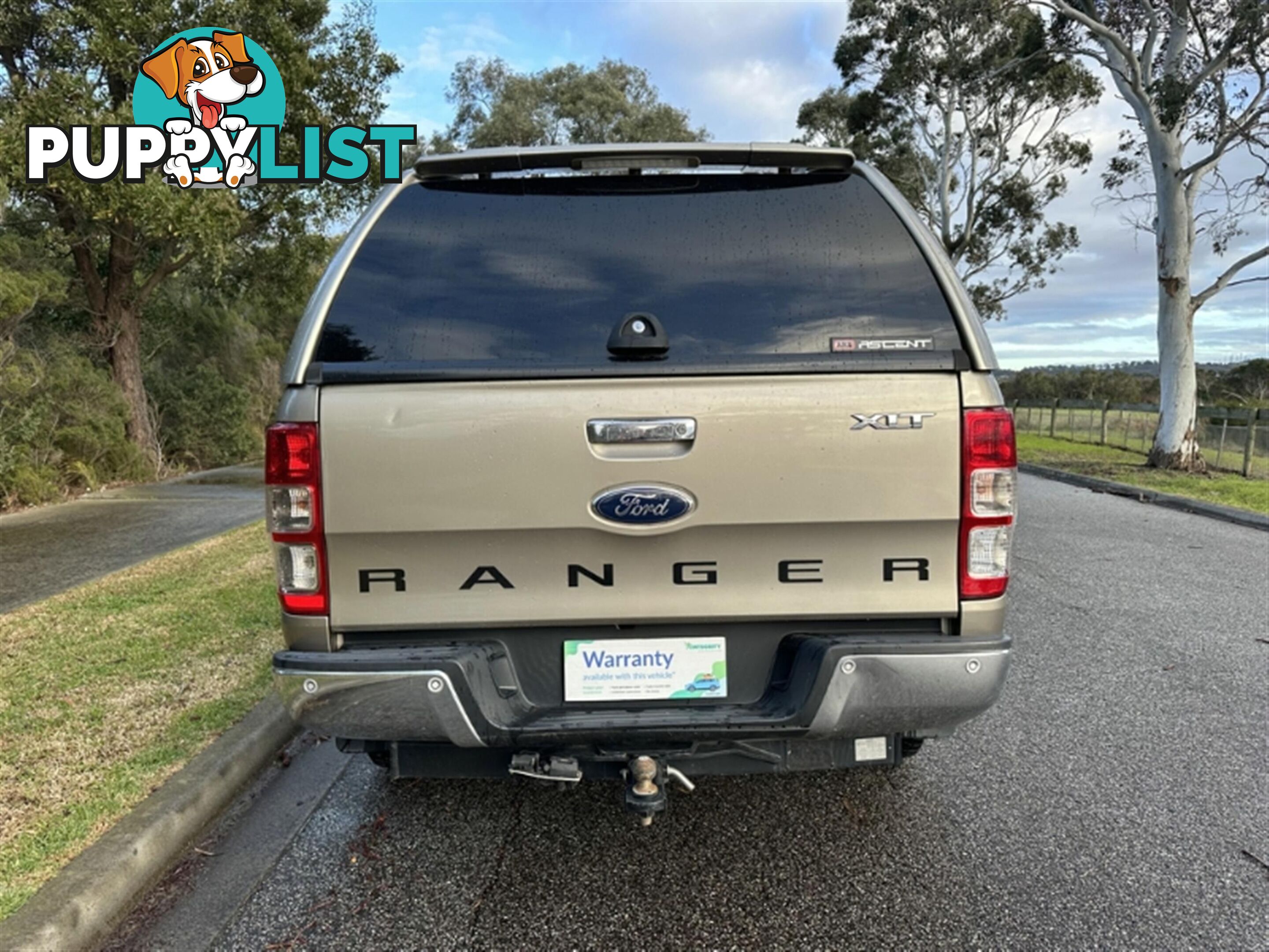 2015 FORD RANGER XLT HI-RIDER DUAL CA PX UTILITY