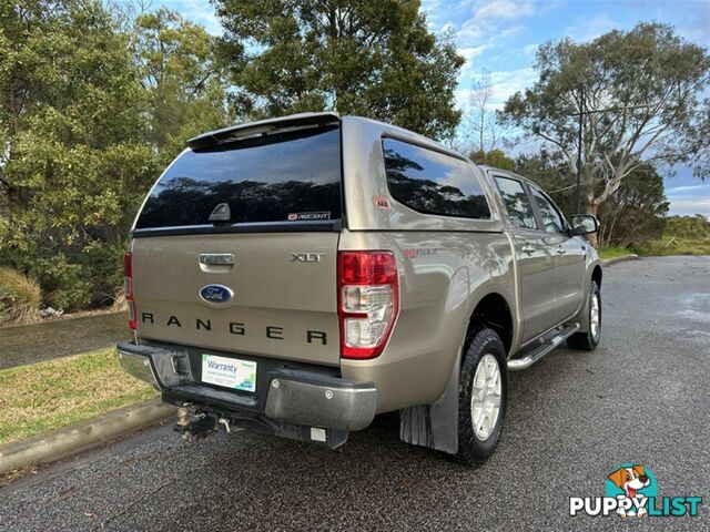 2015 FORD RANGER XLT HI-RIDER DUAL CA PX UTILITY