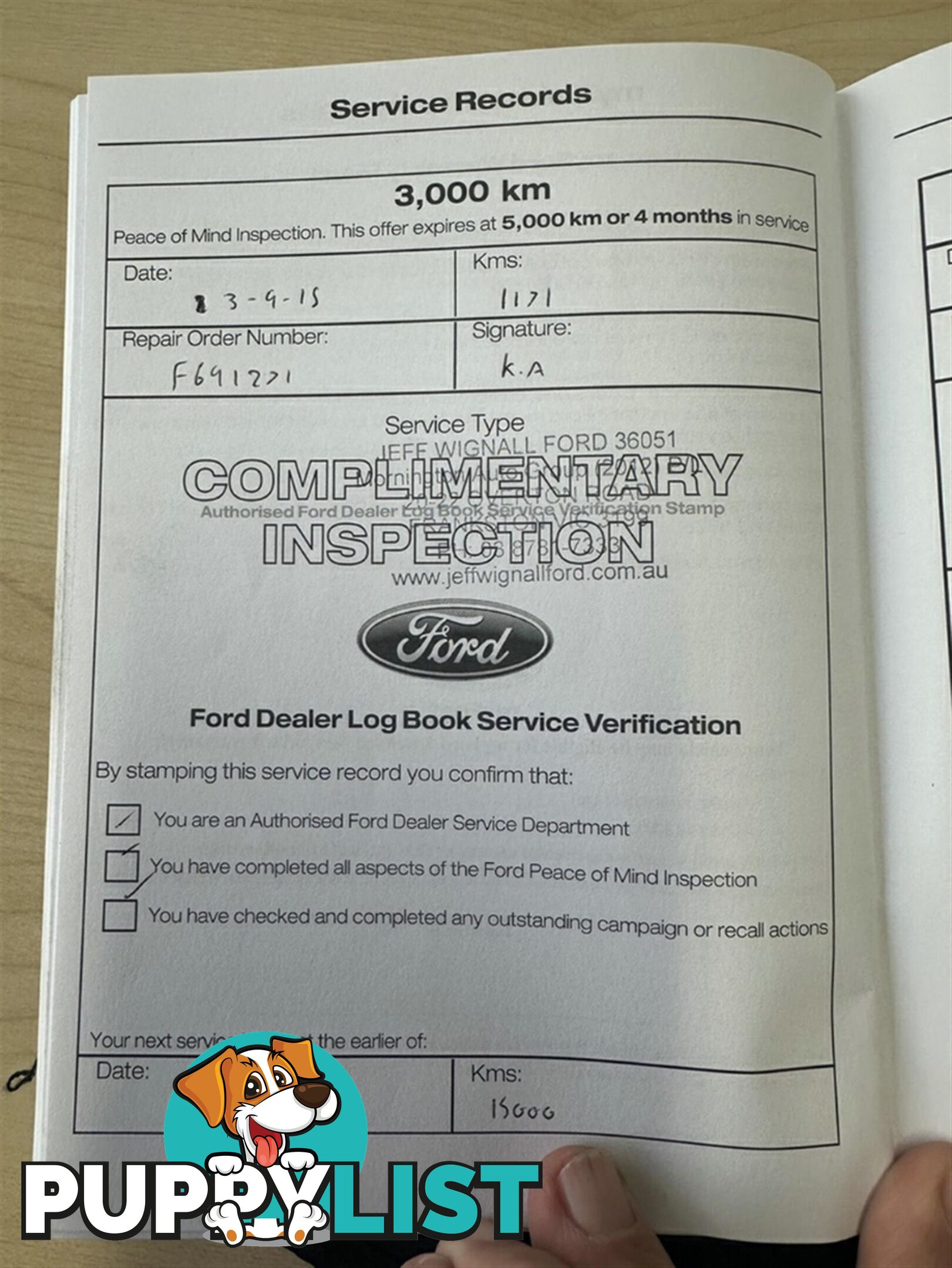 2015 FORD RANGER XLT HI-RIDER DUAL CA PX UTILITY