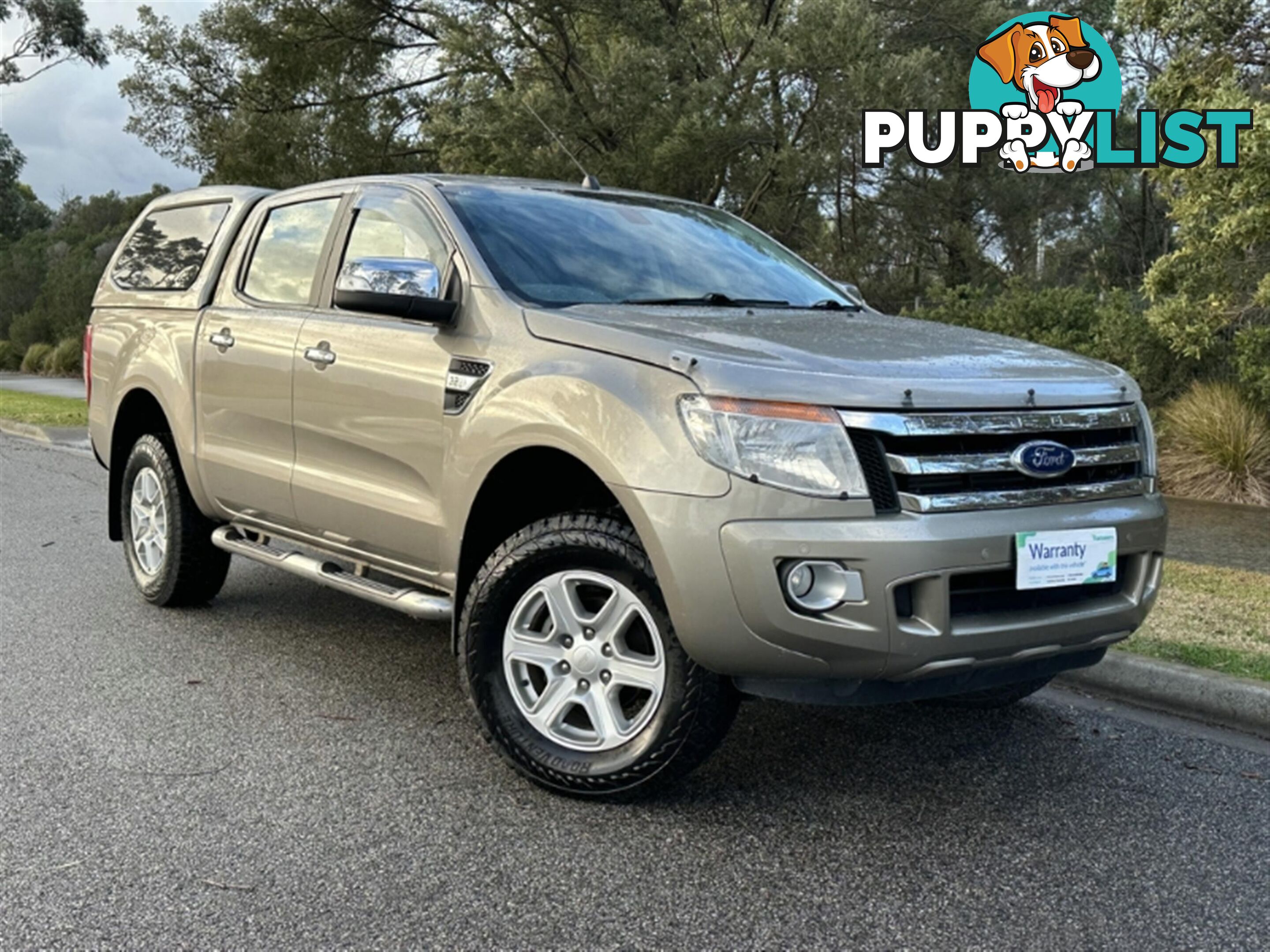 2015 FORD RANGER XLT HI-RIDER DUAL CA PX UTILITY
