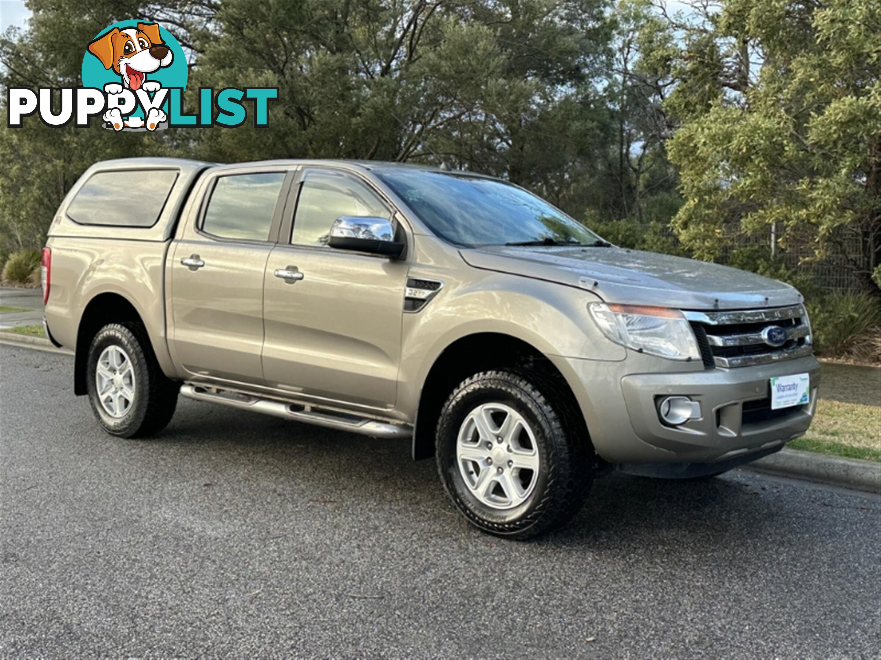 2015 FORD RANGER XLT HI-RIDER DUAL CA PX UTILITY