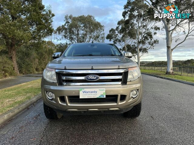 2015 FORD RANGER XLT HI-RIDER DUAL CA PX UTILITY
