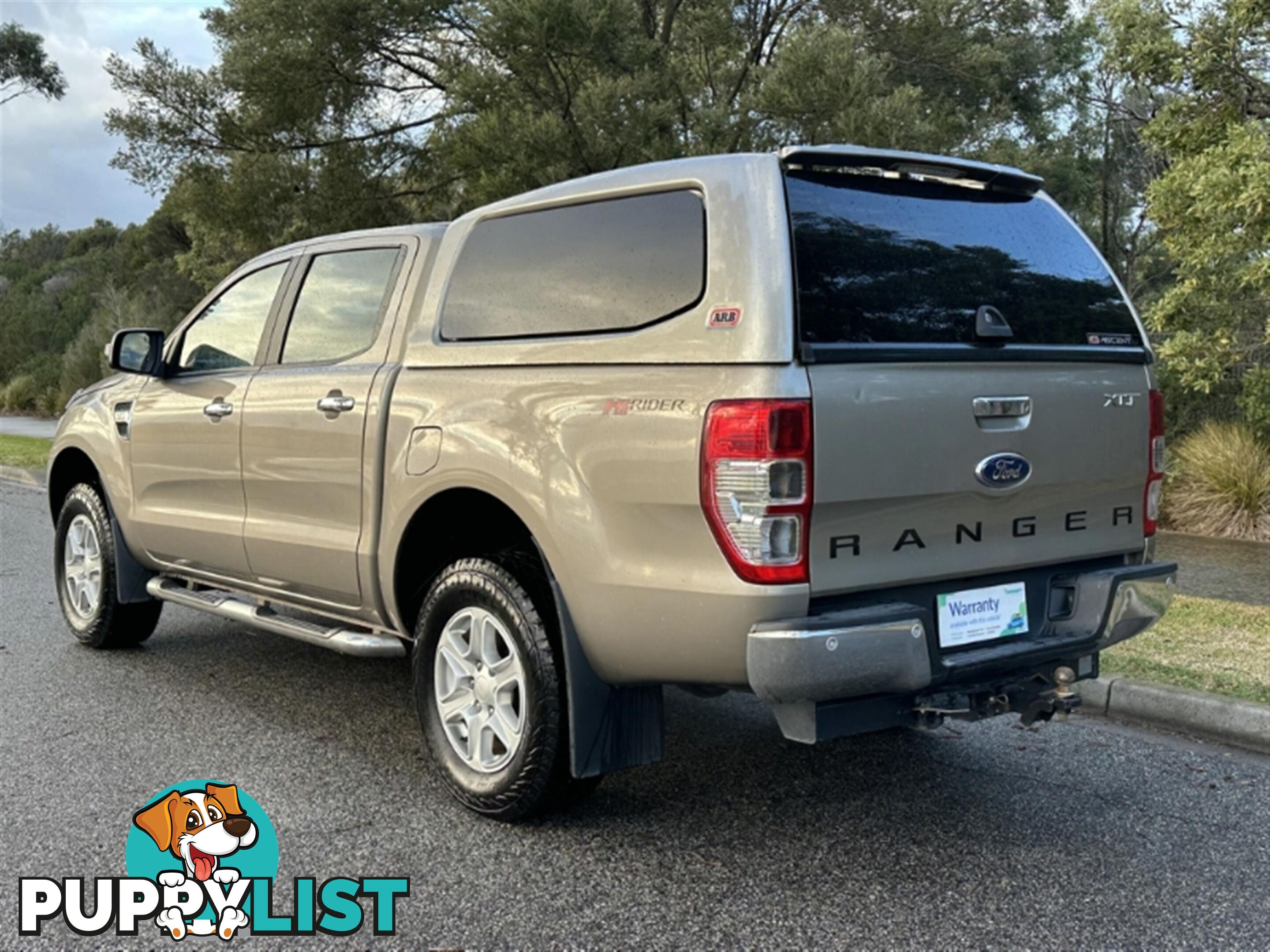 2015 FORD RANGER XLT HI-RIDER DUAL CA PX UTILITY