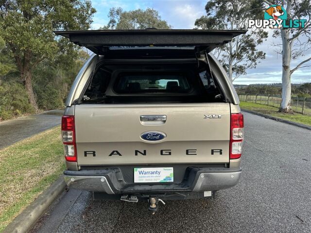 2015 FORD RANGER XLT HI-RIDER DUAL CA PX UTILITY